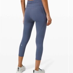 Lululemon Time To Sweat Crop 23"
Ink Blue sz 6